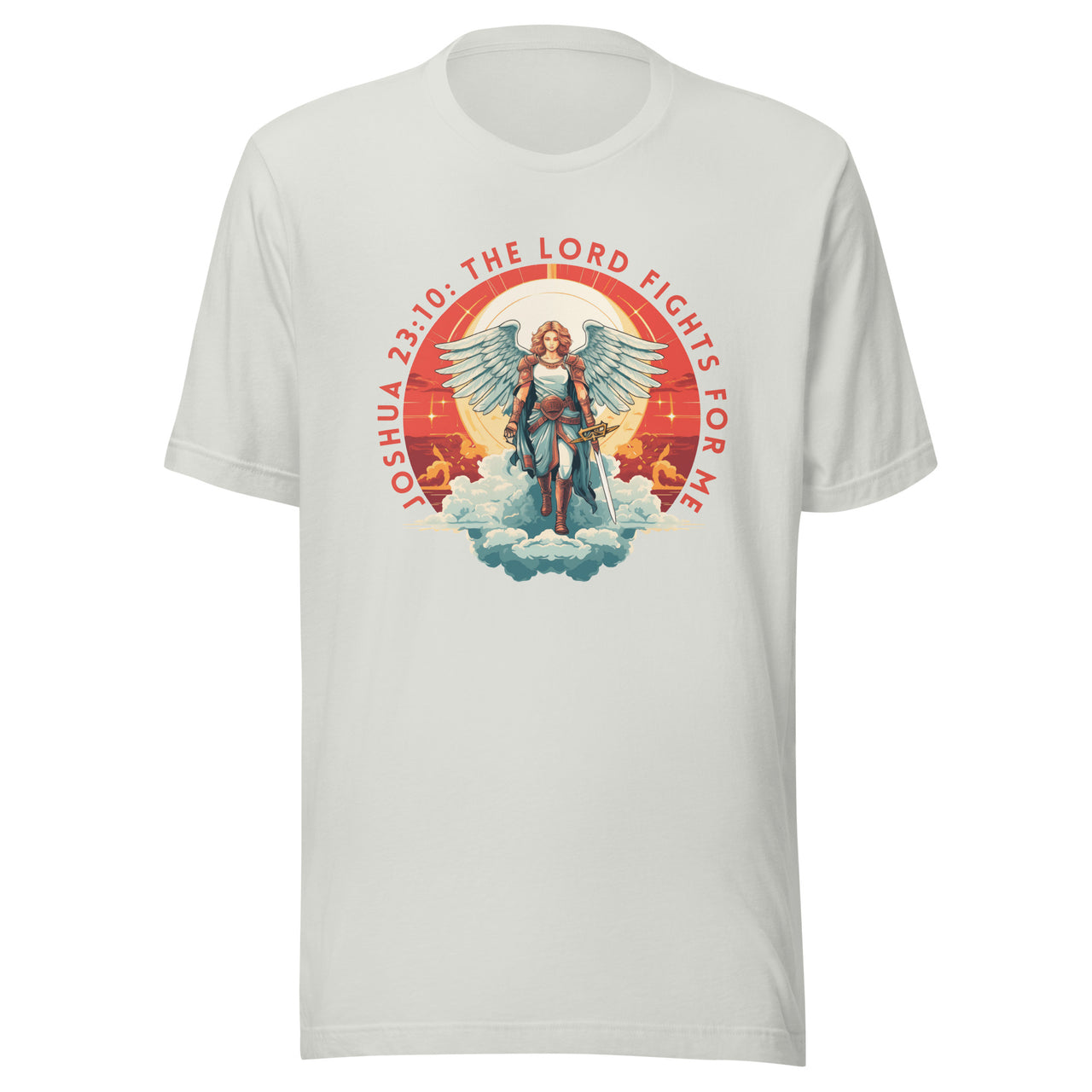 “The Lord Fights for Me” Unisex Staple T-Shirt 3