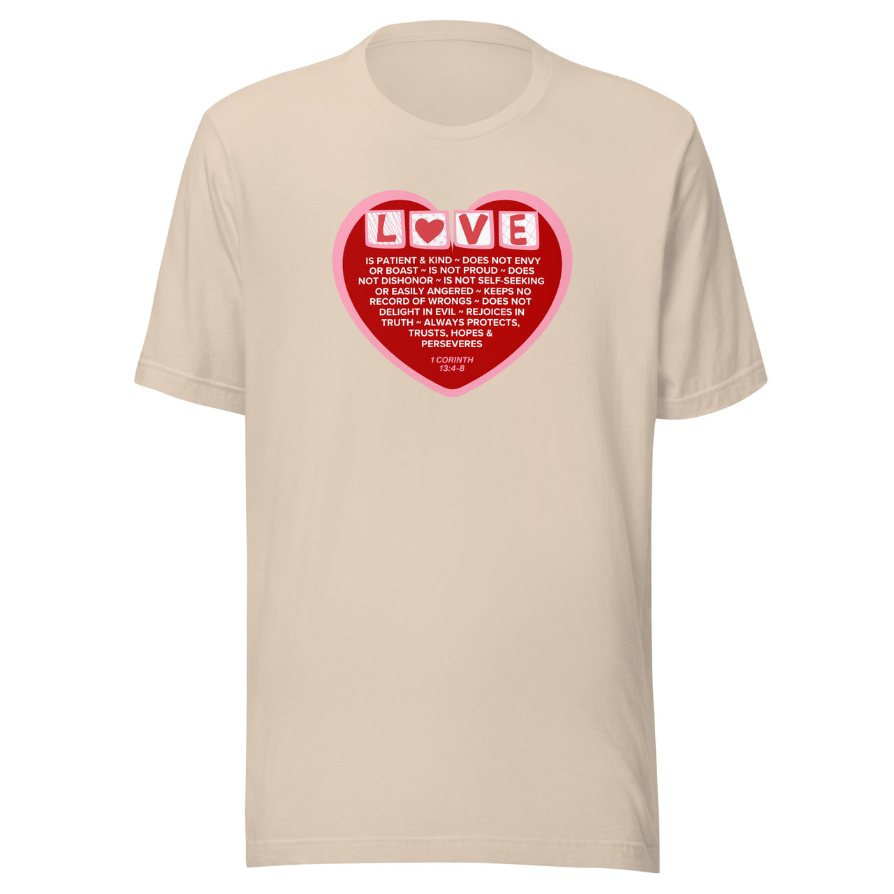 "Love Is" Unisex Staple T-Shirt 22