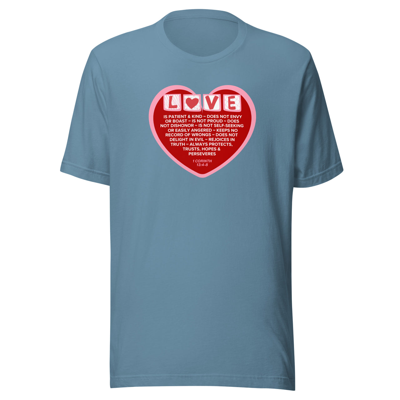 "Love Is" Unisex Staple T-Shirt 22