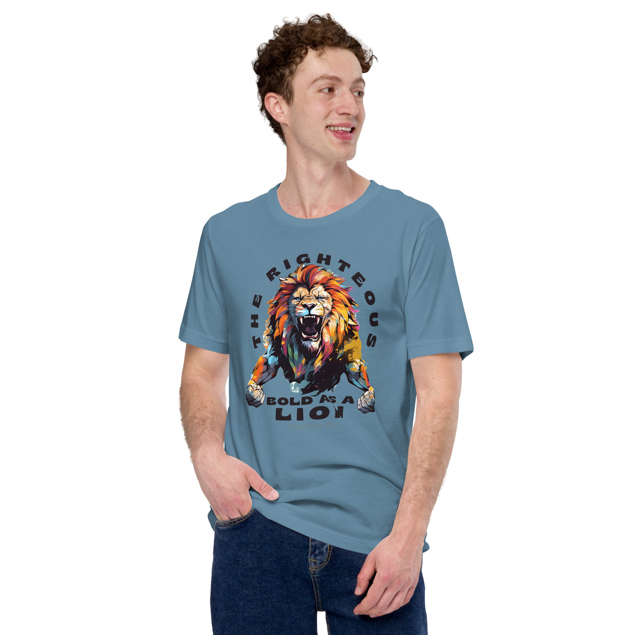 “Bold as a Lion” Unisex Staple T-Shirt 5