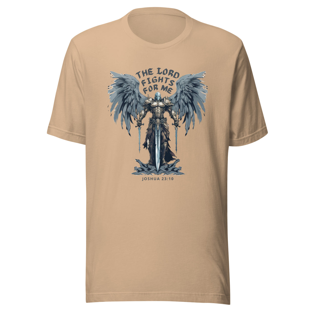 “The Lord Fights for Me” Unisex Staple T-Shirt 4