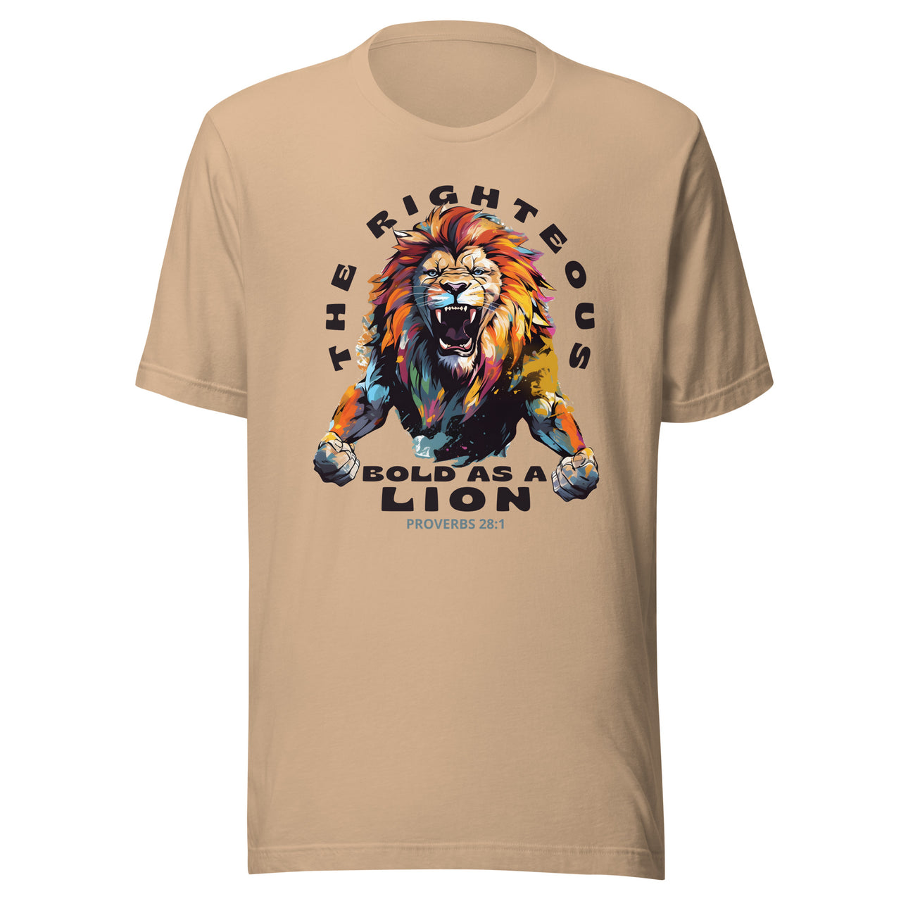 “Bold as a Lion” Unisex Staple T-Shirt 5