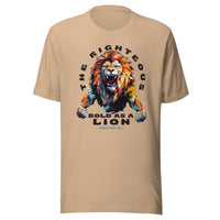 Thumbnail for “Bold as a Lion” Unisex Staple T-Shirt 5