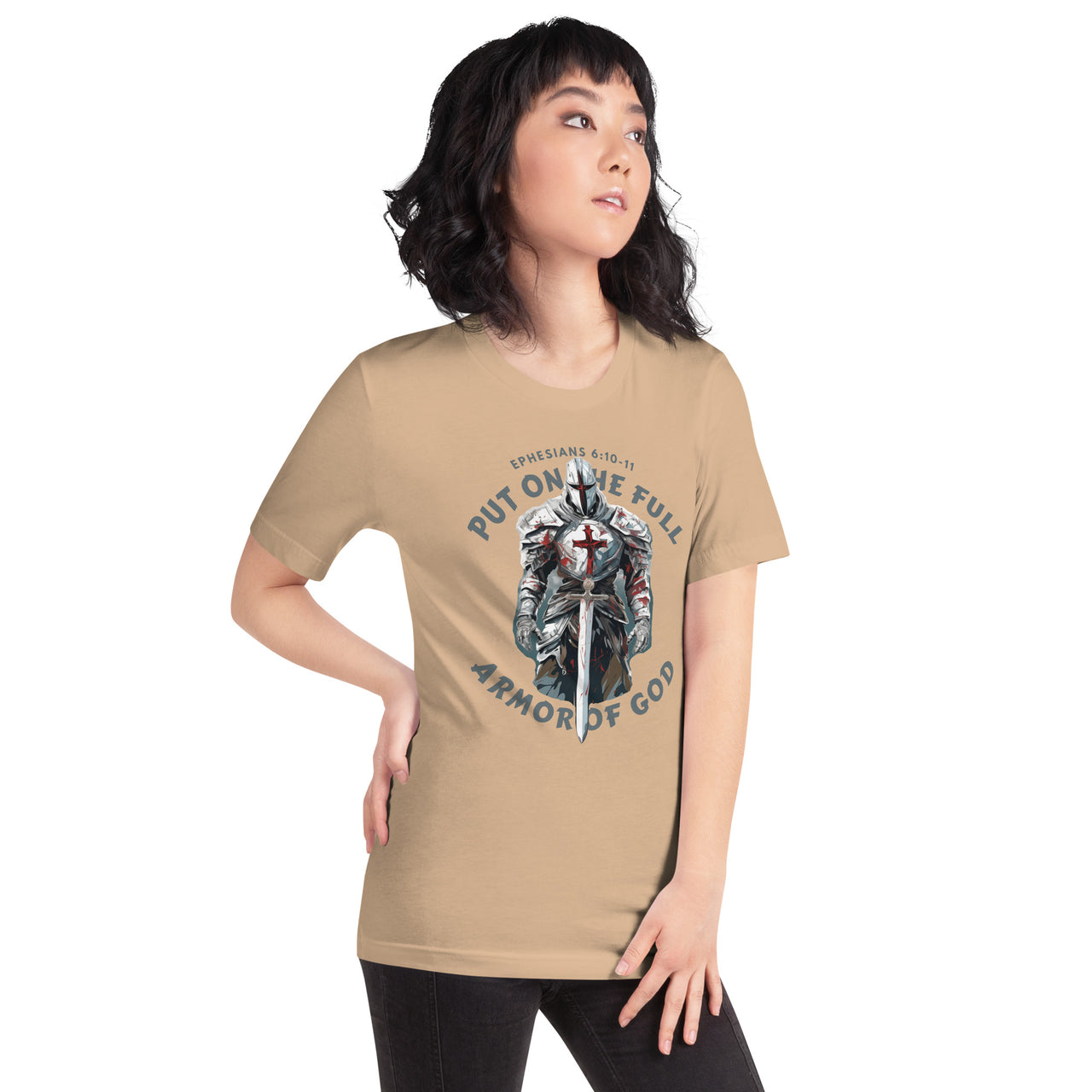 “Full Armor of God” Unisex Staple T-Shirt 4