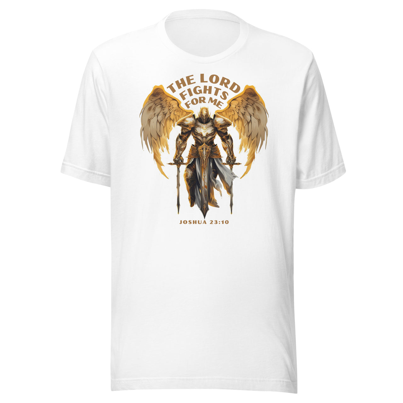 “The Lord Fights for Me” Unisex Staple T-Shirt 1