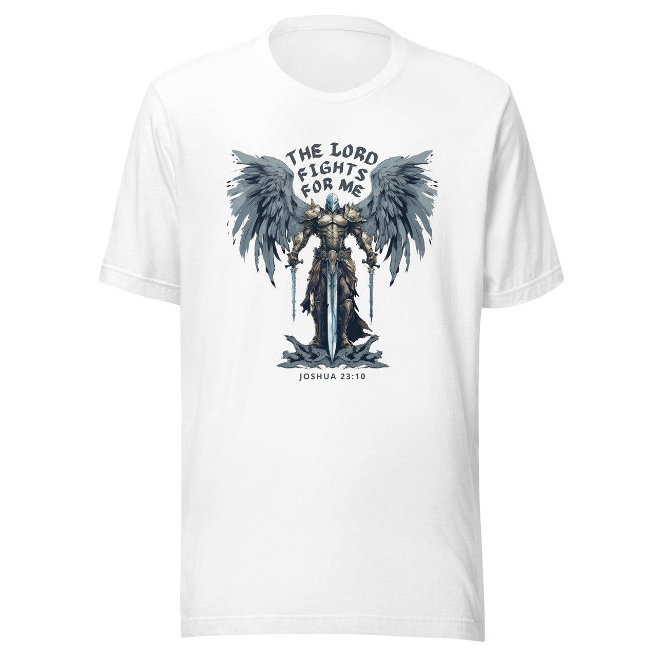 “The Lord Fights for Me” Unisex Staple T-Shirt 4