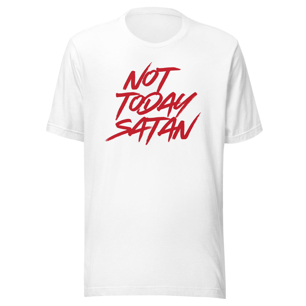 "Not Today Satan" Unisex Staple T-Shirt 6