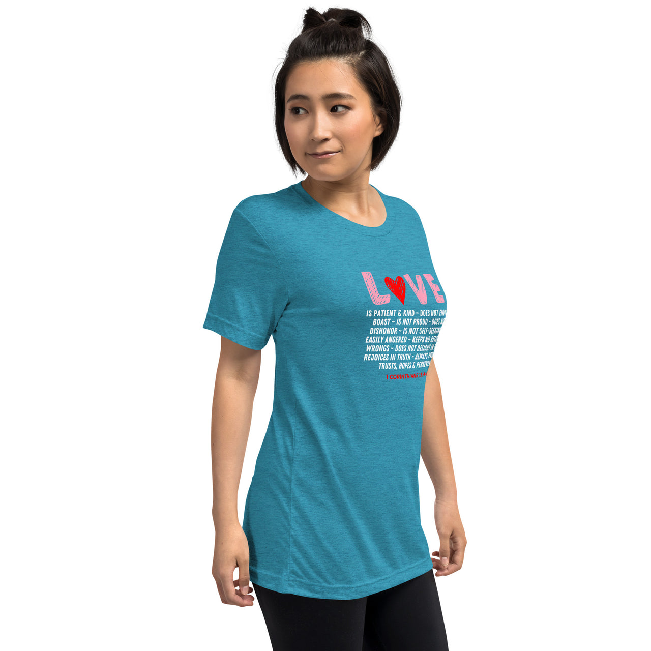 "Love Is" Unisex Tri-Blend T-Shirt 21