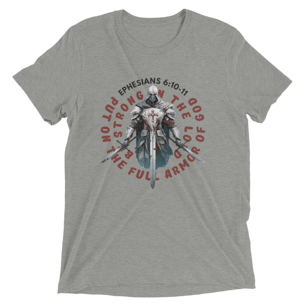 “Full Armor of God” Unisex Tri-Blend T-Shirt 7