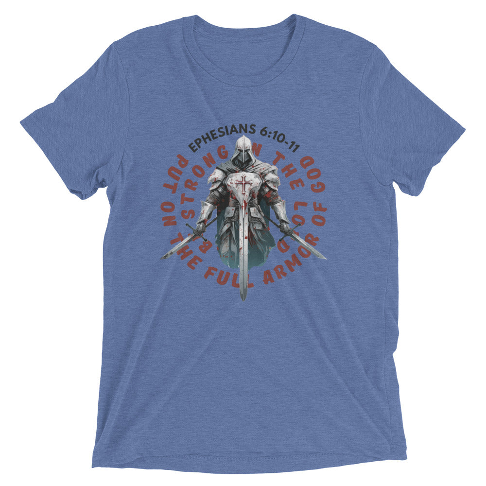 “Full Armor of God” Unisex Tri-Blend T-Shirt 7