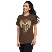 Thumbnail for “The Lord Fights for Me” Unisex Tri-Blend T-Shirt 1