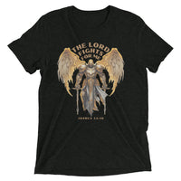 Thumbnail for “The Lord Fights for Me” Unisex Tri-Blend T-Shirt 1