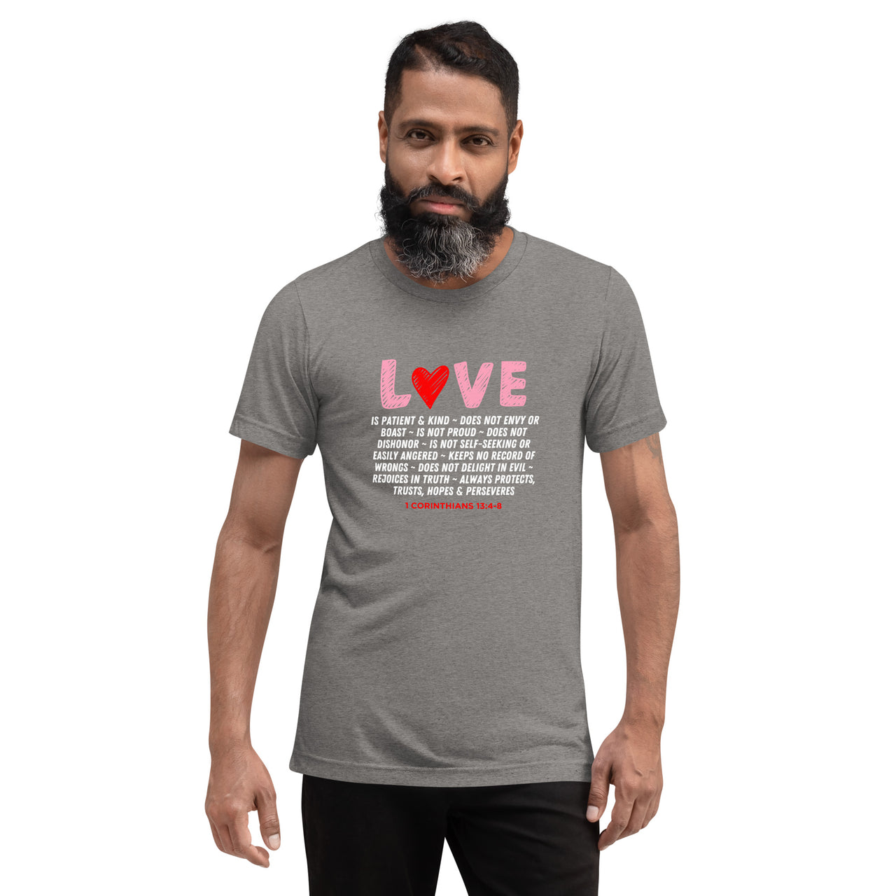 "Love Is" Unisex Tri-Blend T-Shirt 21