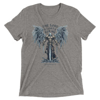 Thumbnail for “The Lord Fights for Me” Unisex Tri-Blend T-Shirt 4