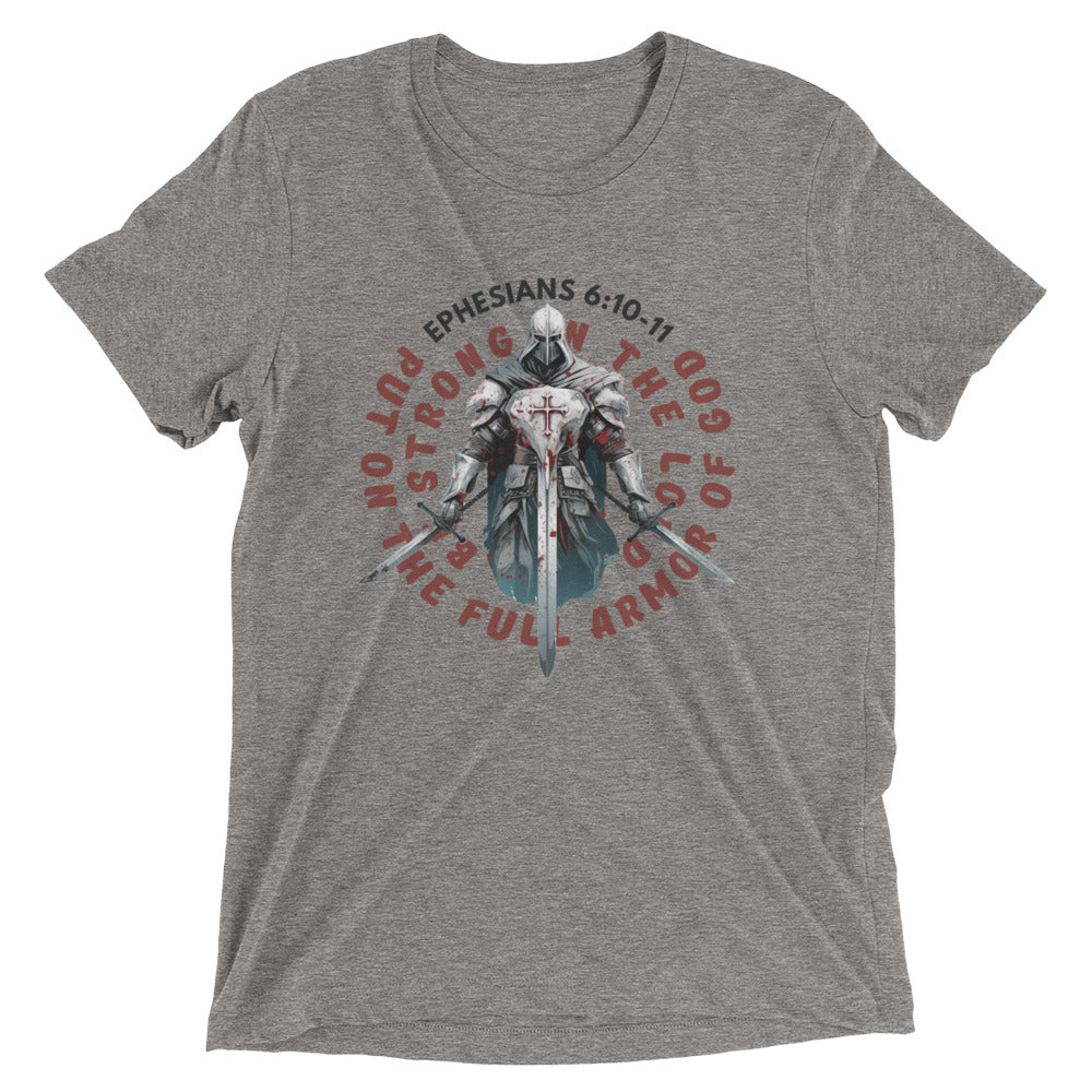 “Full Armor of God” Unisex Tri-Blend T-Shirt 7