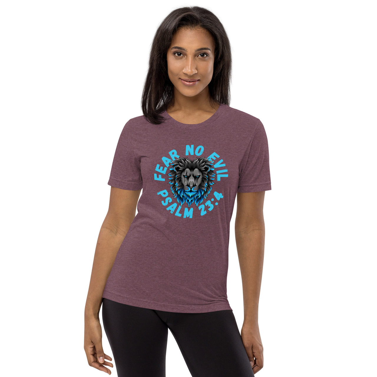 “Fear No Evil" Unisex Tri-Blend T-Shirt 1