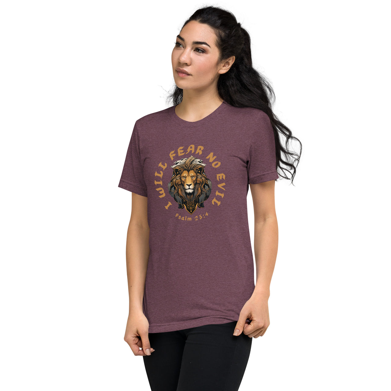 “Fear No Evil" Unisex Tri-Blend T-Shirt 4