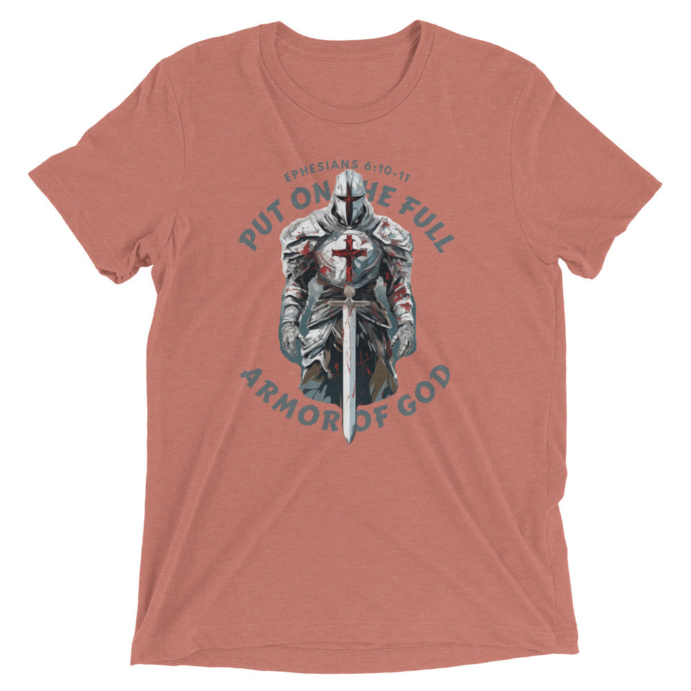 “Full Armor of God” Unisex Tri-Blend T-Shirt 4