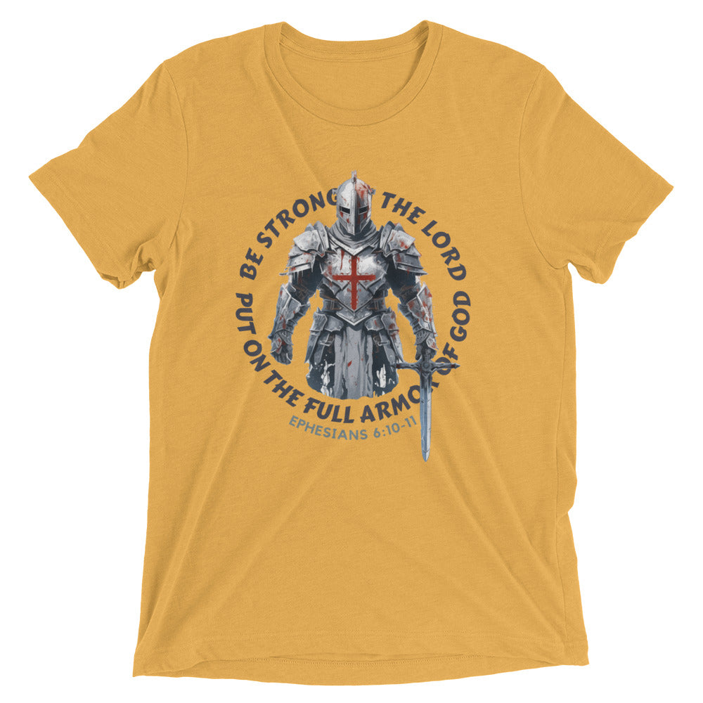 “Full Armor of God” Unisex Tri-Blend T-Shirt 6