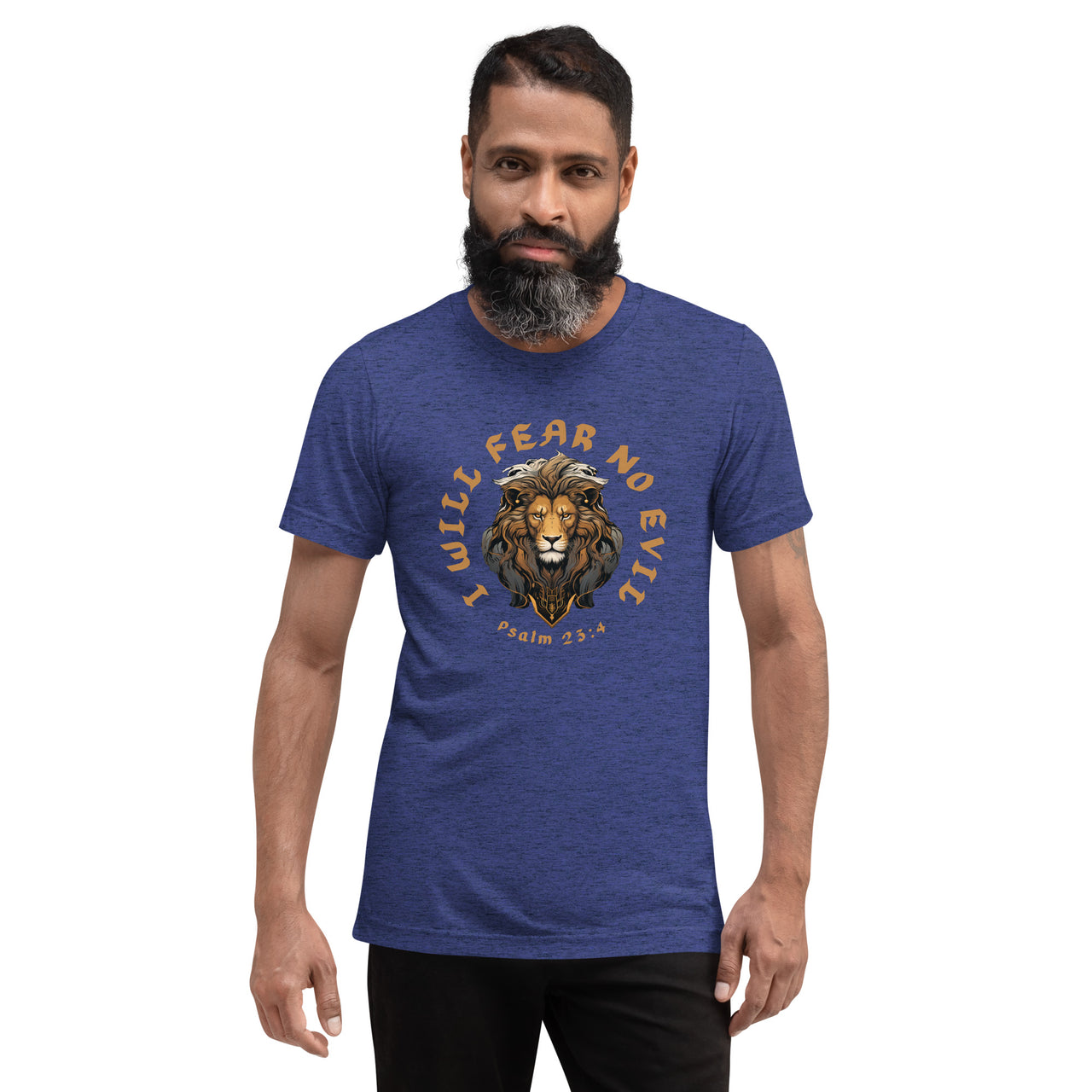 “Fear No Evil" Unisex Tri-Blend T-Shirt 4