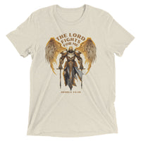 Thumbnail for “The Lord Fights for Me” Unisex Tri-Blend T-Shirt 1