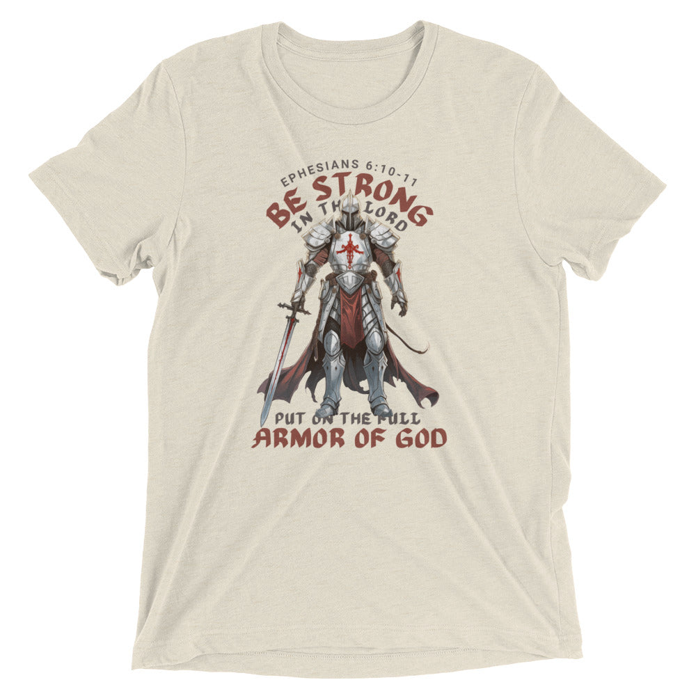 “Full Armor of God” Unisex Tri-Blend T-Shirt 5