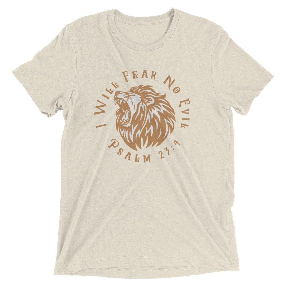 “Fear No Evil" Unisex Tri-Blend T-Shirt 7