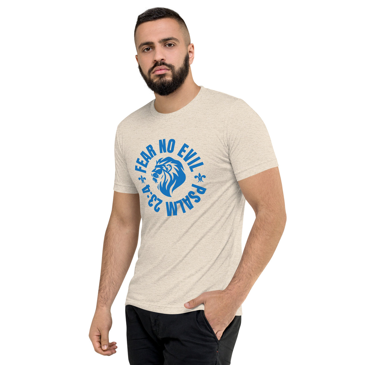 “Fear No Evil" Unisex Tri-Blend T-Shirt 3