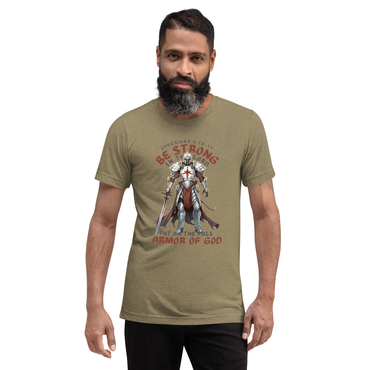 “Full Armor of God” Unisex Tri-Blend T-Shirt 5