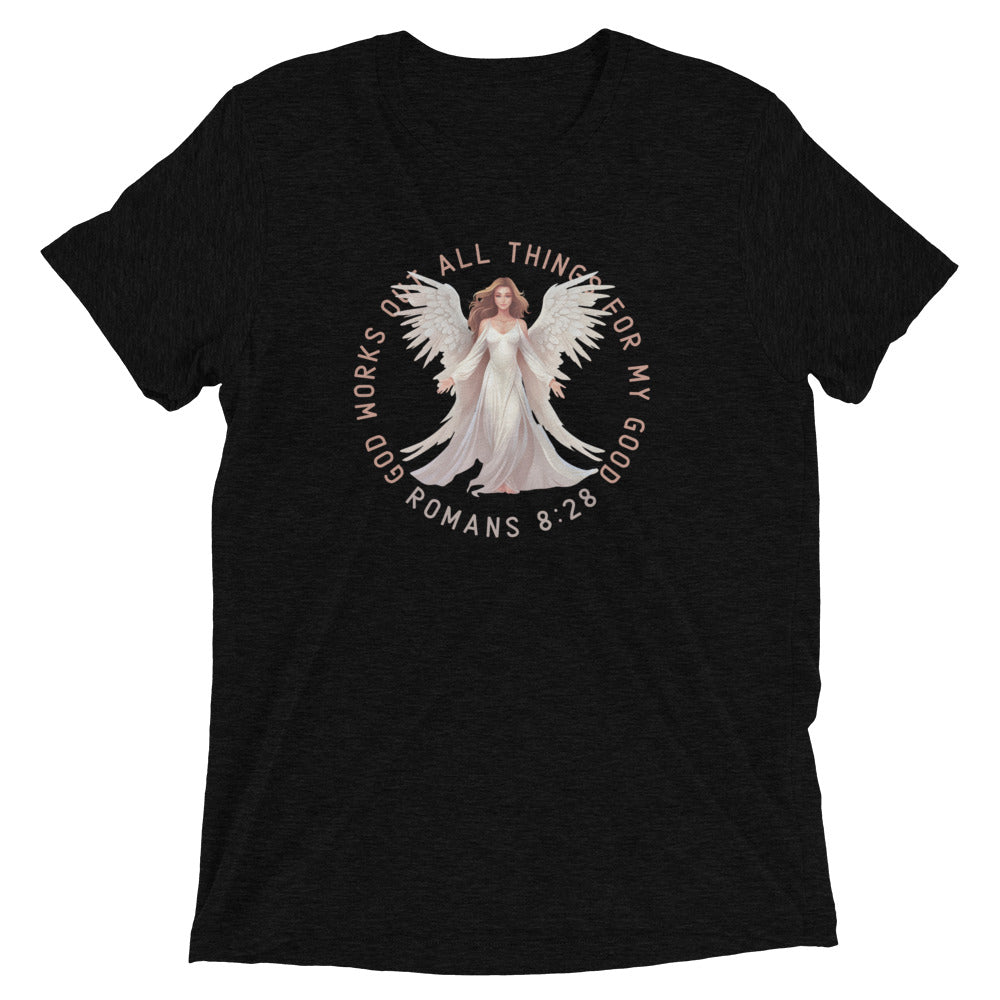 "All Things for my Good" Unisex Tri-Blend T-Shirt 6