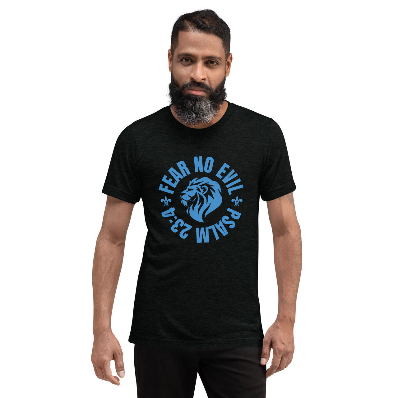 “Fear No Evil" Unisex Tri-Blend T-Shirt 3