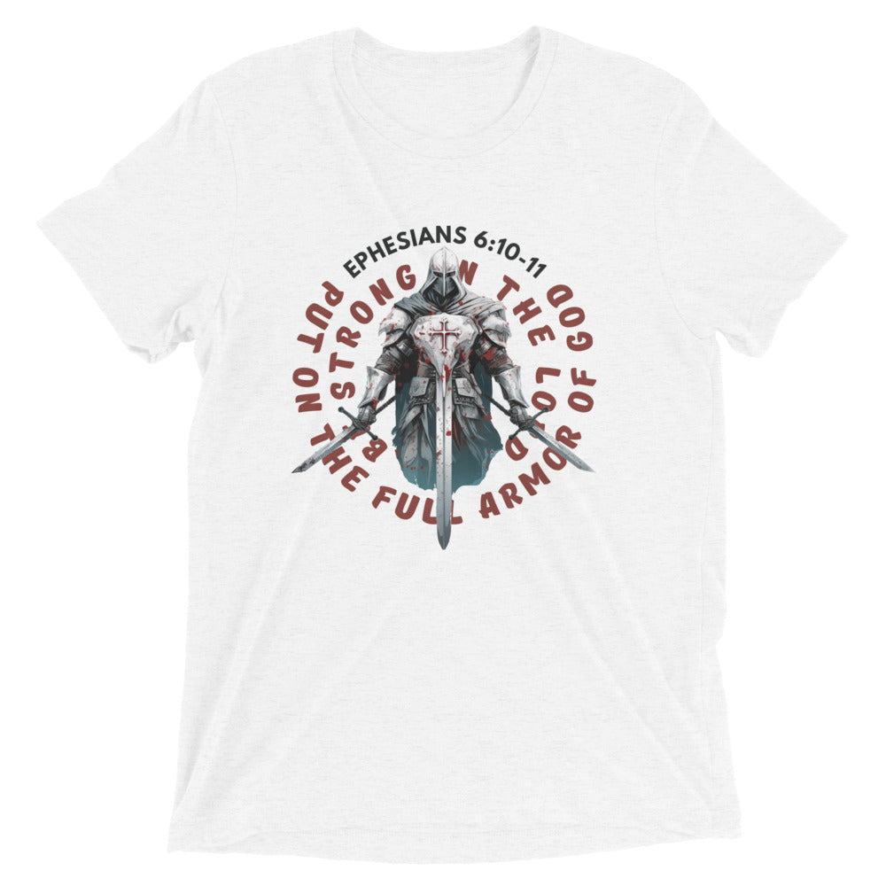 “Full Armor of God” Unisex Tri-Blend T-Shirt 7