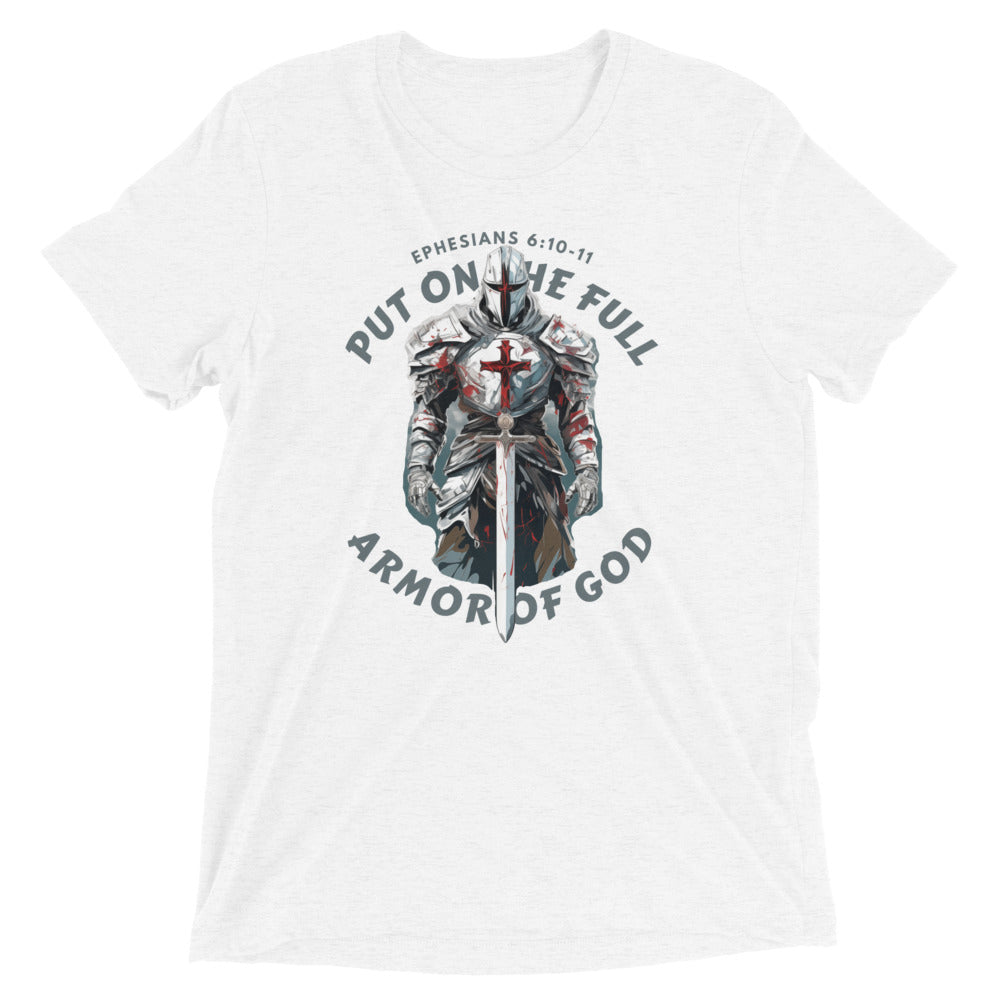 “Full Armor of God” Unisex Tri-Blend T-Shirt 4