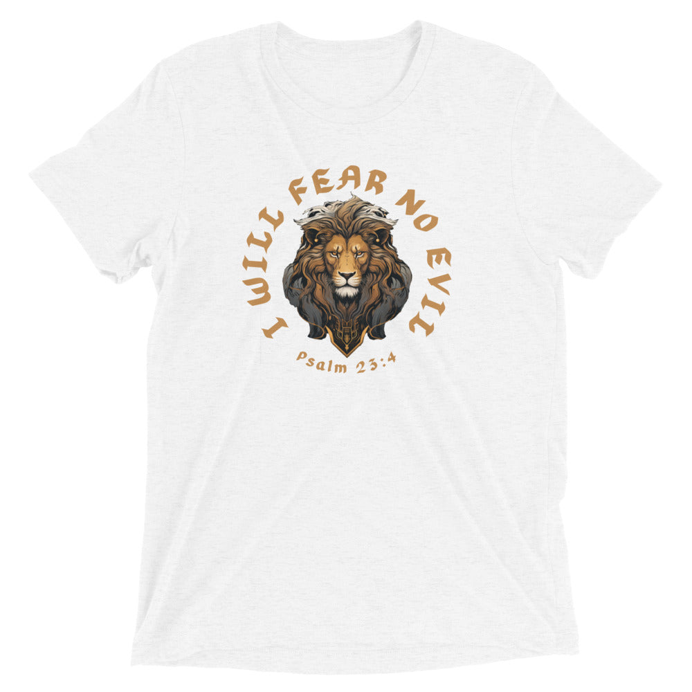 “Fear No Evil" Unisex Tri-Blend T-Shirt 4