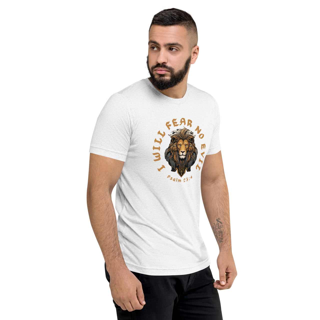 “Fear No Evil" Unisex Tri-Blend T-Shirt 4