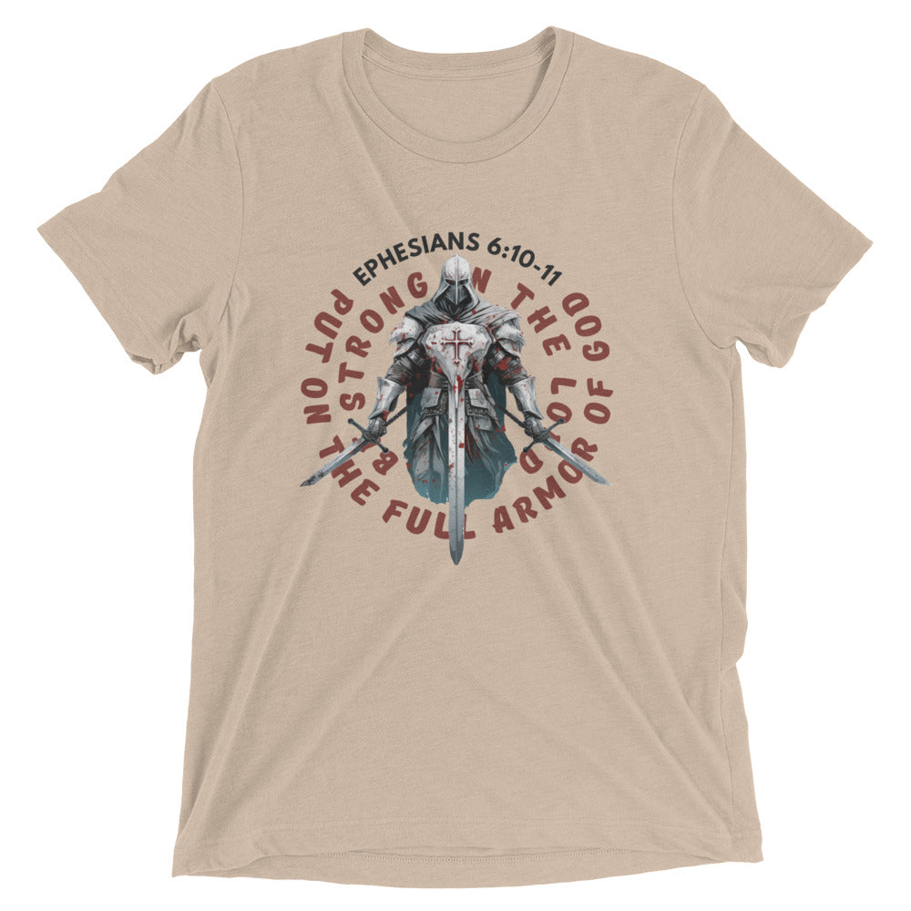 “Full Armor of God” Unisex Tri-Blend T-Shirt 7