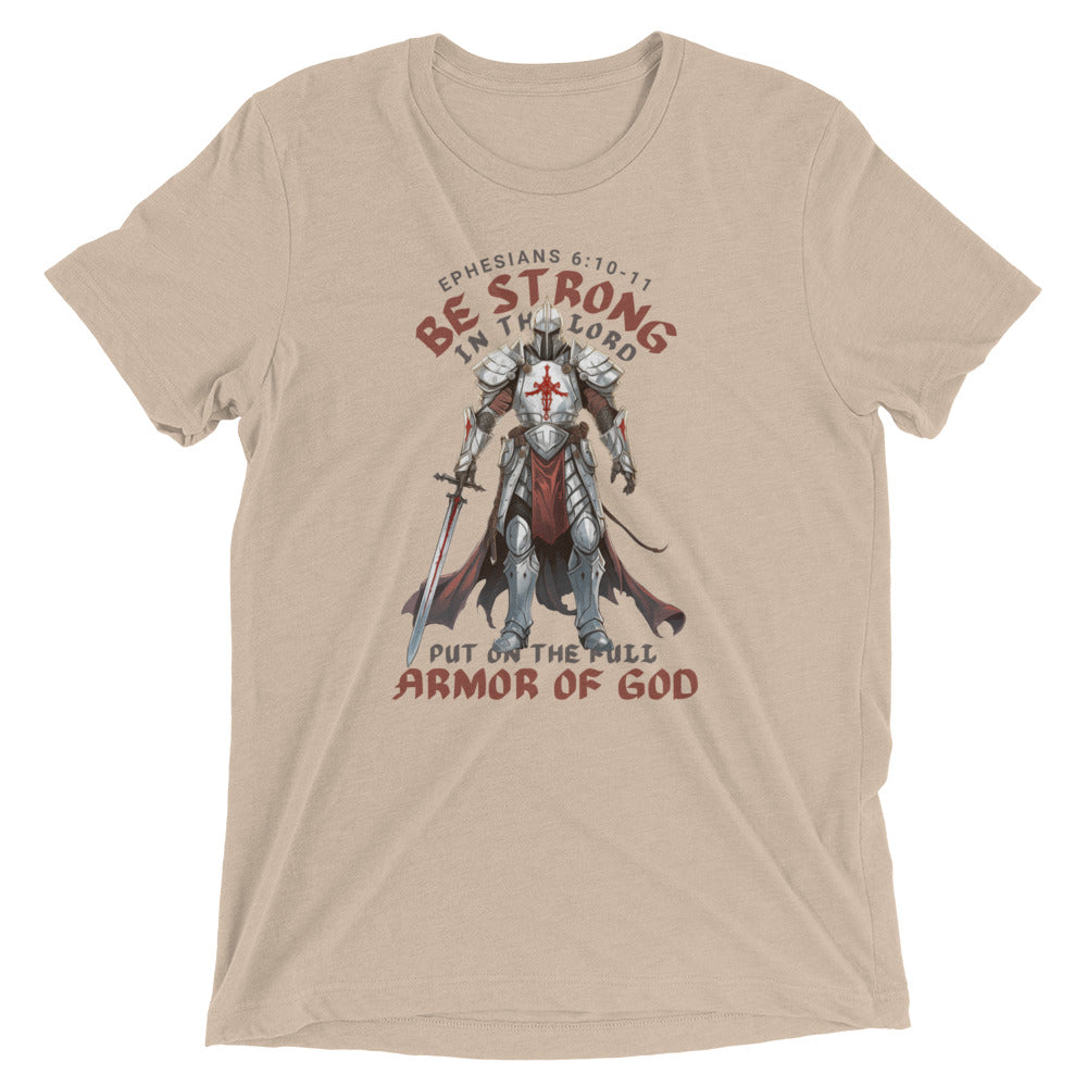 “Full Armor of God” Unisex Tri-Blend T-Shirt 5