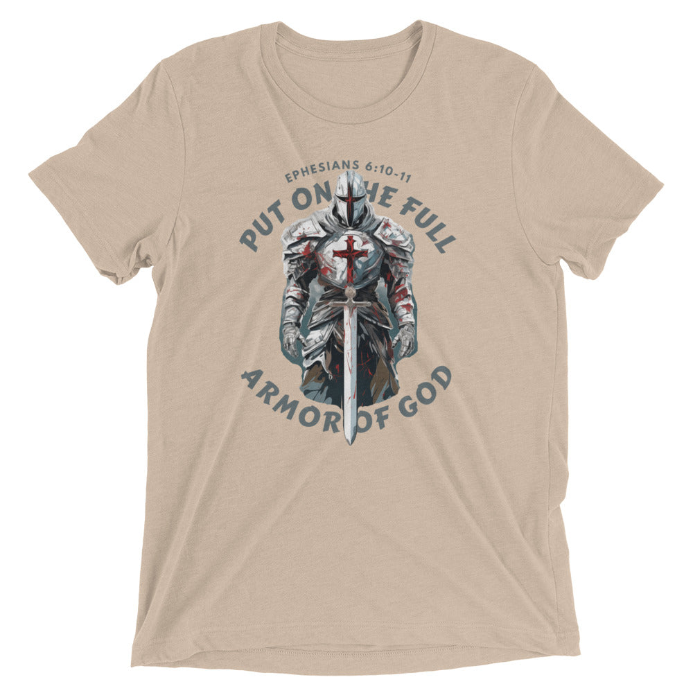 “Full Armor of God” Unisex Tri-Blend T-Shirt 4