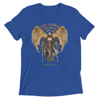 Thumbnail for “The Lord Fights for Me” Unisex Tri-Blend T-Shirt 1