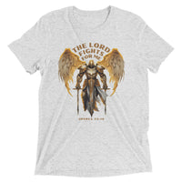 Thumbnail for “The Lord Fights for Me” Unisex Tri-Blend T-Shirt 1