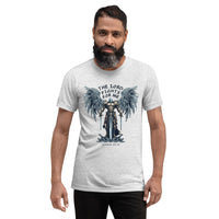 Thumbnail for “The Lord Fights for Me” Unisex Tri-Blend T-Shirt 4