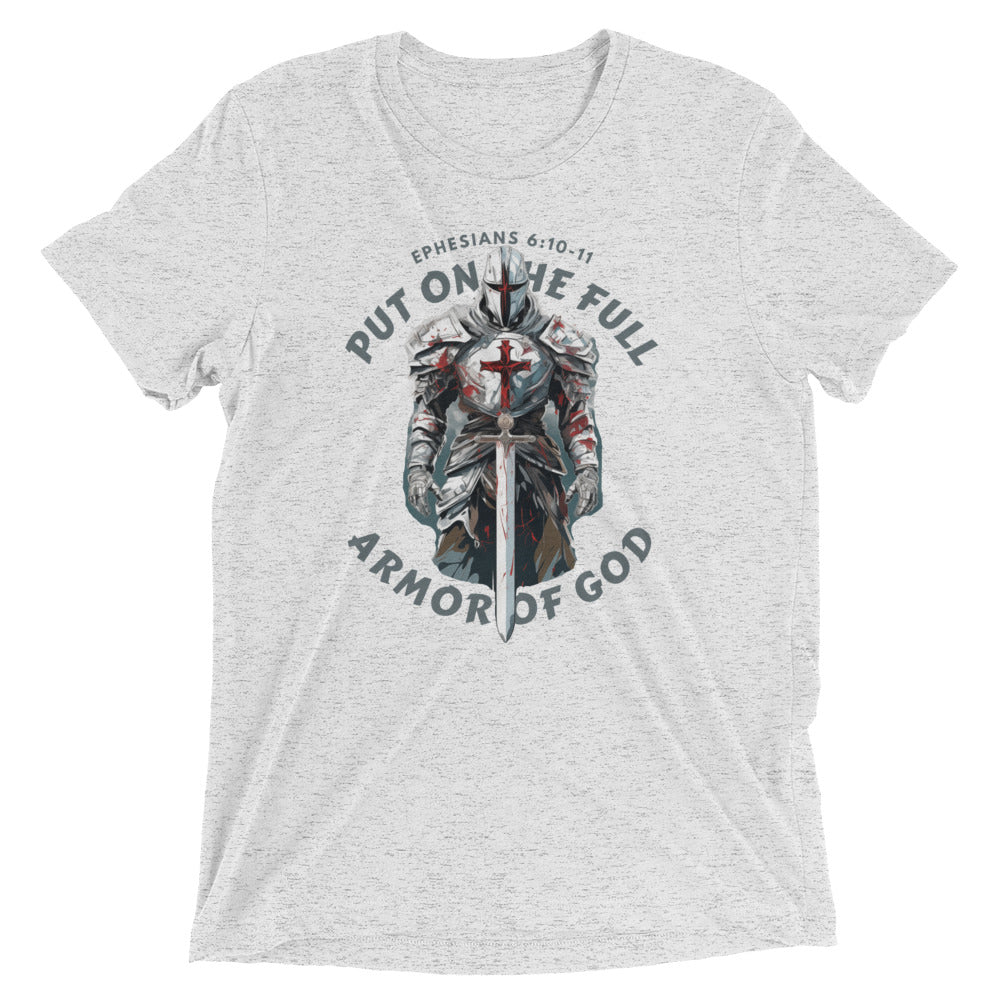 “Full Armor of God” Unisex Tri-Blend T-Shirt 4