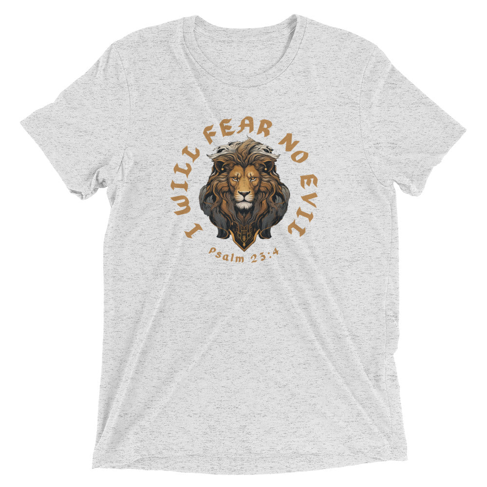 “Fear No Evil" Unisex Tri-Blend T-Shirt 4